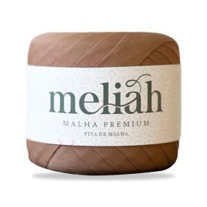 Fita de malha premium Meliah chocolate 240g/80m
