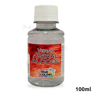Verniz geral álcool com 100ml True Colors