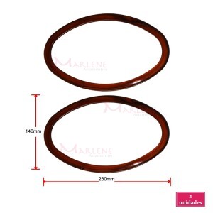 Alça plástica B3 mel 1 par