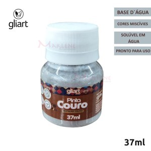 Tinta pinta couro Gliart com 37ml