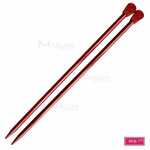 Agulha de tricô Milward nº6 1/2 25cm par
