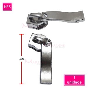 Cursor nº5 onda níquel trabalhado unidade