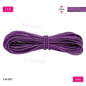 Elástico roliço colombe São José 2,8mm com 10m 15R colorido