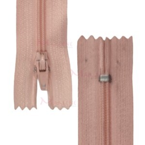 Zíper de nylon fino 18cm unidade