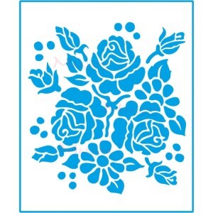 Stencil STM 21x17 cm Litoarte