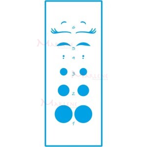 Stencil STP 17X6,5cm Litoarte