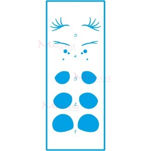 Stencil STP 17X6,5cm Litoarte