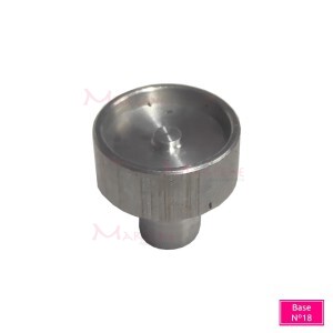 Base para botão imantado 18 em alumínio