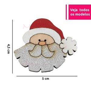 Botões MDF grandes unidade