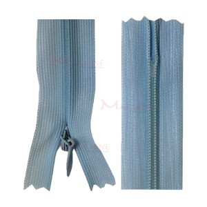 Zíper de nylon invisível 15cm unidade