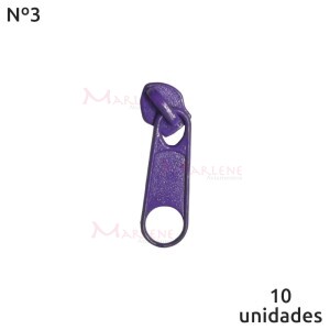 Cursor nº3 comum  com 10 unidades colorido metal