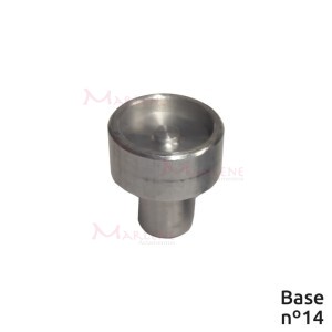 Base para botão imantado 14 em alumínio