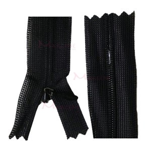 Zíper de nylon invisível 15cm unidade