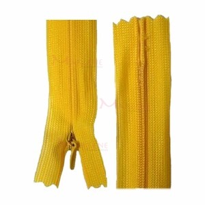 Zíper de nylon invisível 40cm unidade