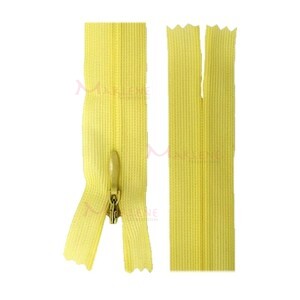Zíper de nylon invisível 50cm unidade