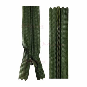 Zíper de nylon invisível 50cm unidade