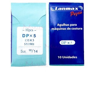 Agulha nº14 cabo grosso reta industrial