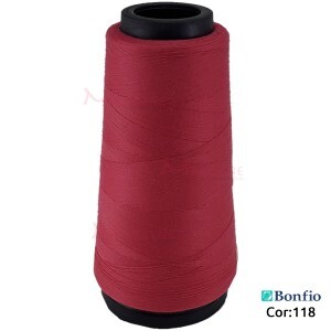 Linha Bonfio reta 120 poliéster com 1371m