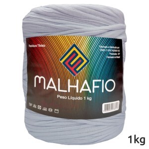 Fio de malha residual com 1kg Malhafio