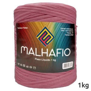 Fio de malha residual com 1kg Malhafio