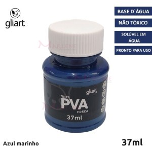 Tinta PVA fosca 37ml Gliart