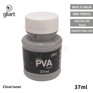 Tinta PVA fosca 37ml Gliart