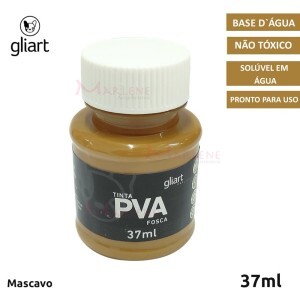 Tinta PVA fosca 37ml Gliart