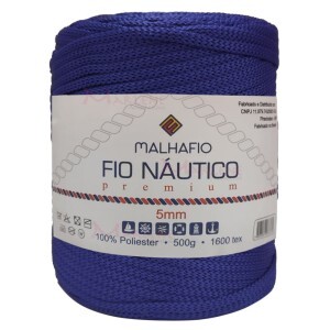 Fio náutico premium 5mm com 500g Malhafio