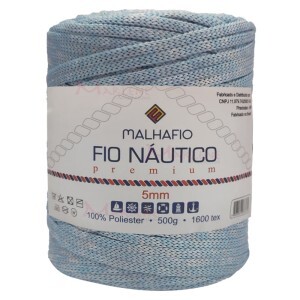 Fio náutico estonado premium 5mm com 500g Malhafio