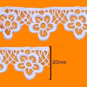 Renda guipir flor CHL-615-20 13,70m