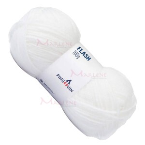 Lã Flash 100g Pingouin tex.500 com 200m