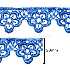 Renda guipir flor CHL-615-20 13,70m
