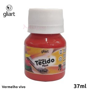 Tinta pinta tecido Gliart com 37ml