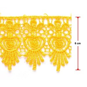 Renda guipir bico CHL-436-60 13,70m