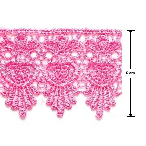 Renda guipir bico CHL-436-60 13,70m