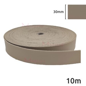 Tira de couro sintético 30mm rolo com 10m