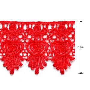 Renda guipir bico CHL-436-60 13,70m