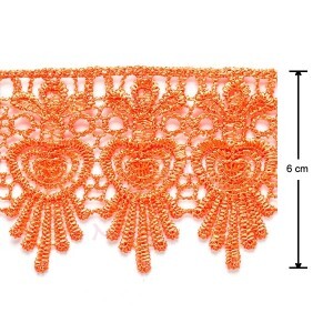 Renda guipir bico CHL-436-60 13,70m