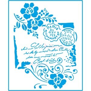 Stencil STM 21x17 cm Litoarte
