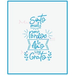 Stencil STM 21x17 cm Litoarte