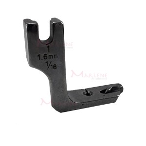 Calcador  para embainhar(1) 1.6mm industrial 1/16