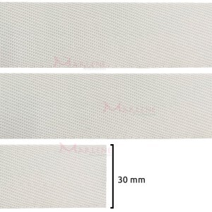 Fita chic 30mm para alça de bolsa por metro em poliéster Bicolor