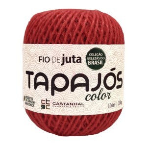 fio de juta Tapajós color com 200g e 166m Castanhal