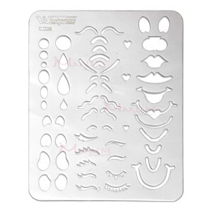 Régua olhos e boca para boneca westpress 22098