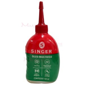 Óleo Singer 100ml lubrificante multiuso
