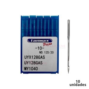 Agulha para máquina galoneira nº20 (125/20) com 10 unidades